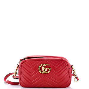 Gucci Small GG Marmont Shoulder Bag Matelasse Leather